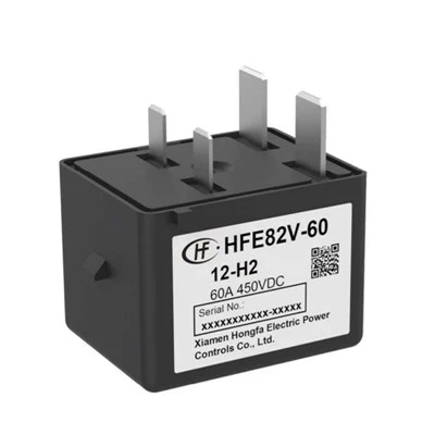 HFE82V-60 HONGFA Высоковольтный контактор постоянного тока 450 В 750 В 60 А